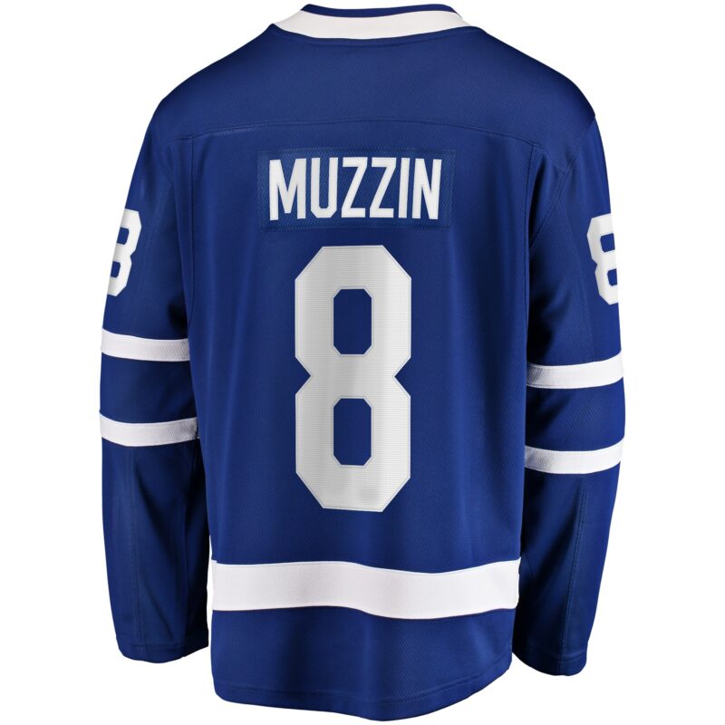 Jake Muzzin Toronto Maple Leafs Player Jersey - Blue - Image 3
