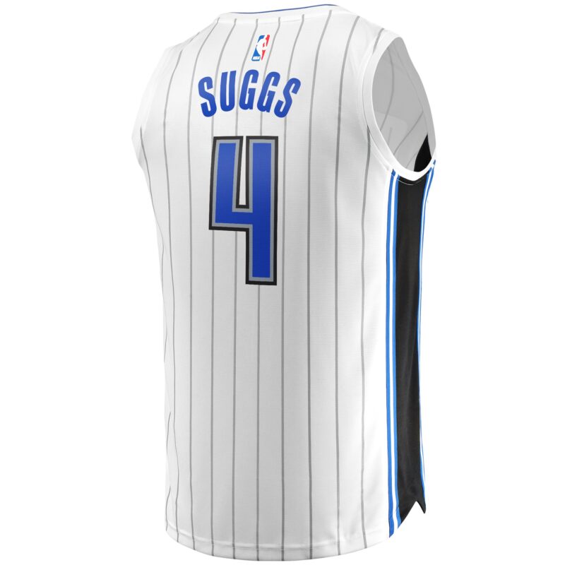 Jalen Suggs Orlando Magic Fast Break Jersey - Association Edition - White - Image 3