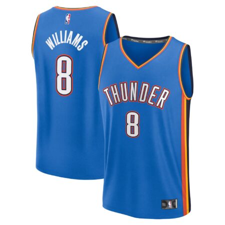 Jalen Williams Oklahoma City Thunder Fast Break Player Jersey - Icon Edition - Blue
