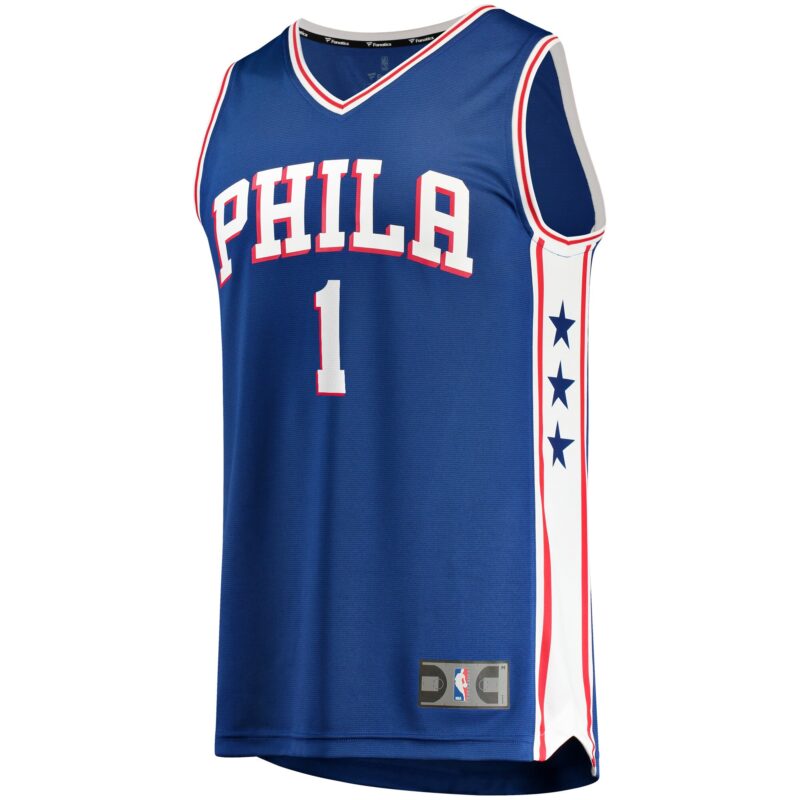 James Harden Philadelphia 76ers Fast Break Player Jersey Royal - Icon Edition - Image 2