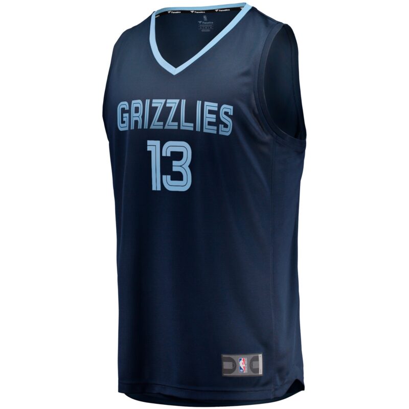Jaren Jackson Jr. Memphis Grizzlies Fast Break Player Jersey Navy - Icon Edition - Image 2