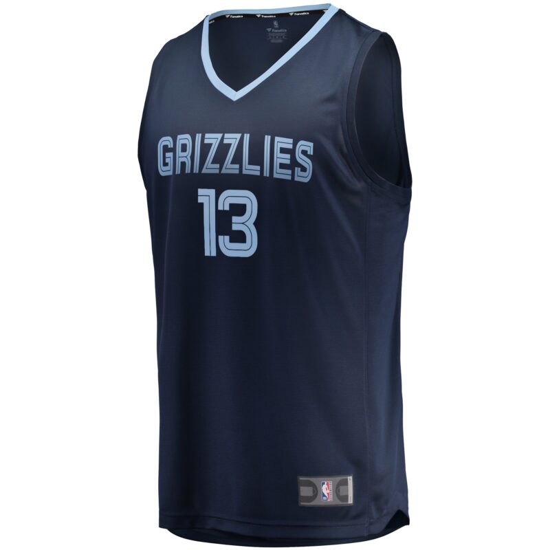 Jaren Jackson Jr. Memphis Grizzlies Fast Break Jersey - Navy - Icon Edition - Image 2