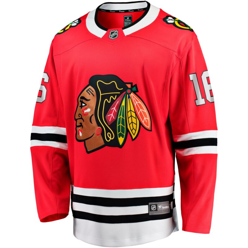 Jason Dickinson Chicago Blackhawks Home Breakaway Jersey - Red - Image 2