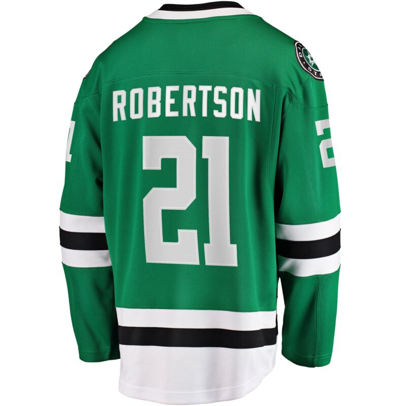 Jason Robertson Dallas Stars Home Breakaway Jersey - Kelly Green - Image 3