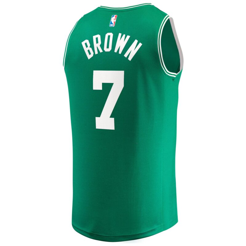 Jaylen Brown Boston Celtics 2024 Basketball Finals Champions Fast Break Player Jersey - Kelly Green - Icon Edition - Image 3