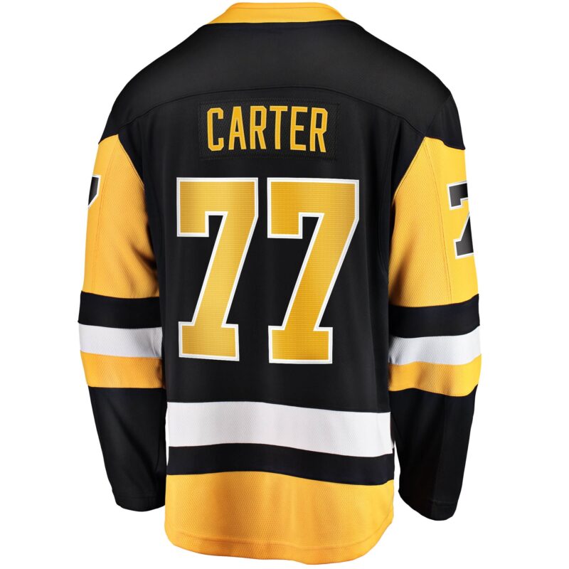 Jeff Carter Pittsburgh Penguins Home Breakaway Jersey - Black - Image 3