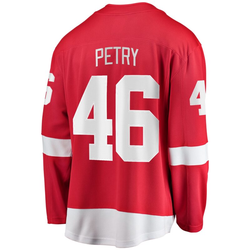 Jeff Petry Detroit Red Wings Home Breakaway Jersey - Red - Image 3