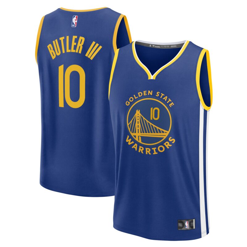 Jimmy Butler III Golden State Warriors Fast Break Player Jersey - Icon Edition – Royal