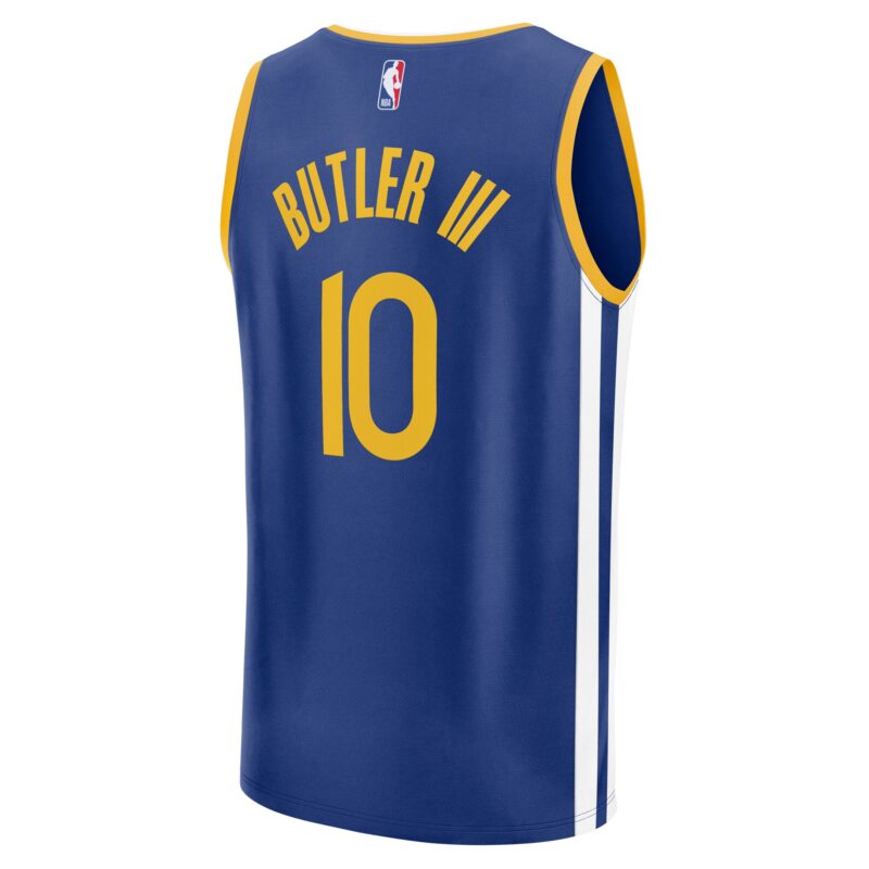 Jimmy Butler III Golden State Warriors Fast Break Player Jersey - Icon Edition – Royal - Image 3