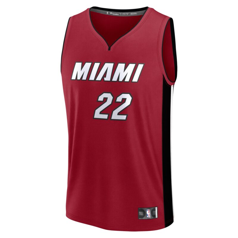 Jimmy Butler Miami Heat Fast Break Player Jersey - Statement Edition - Red - Image 2