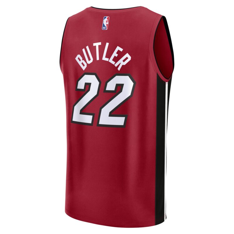 Jimmy Butler Miami Heat Fast Break Player Jersey - Statement Edition - Red - Image 3