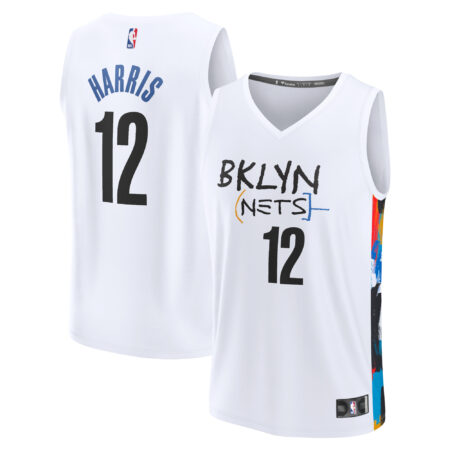 Joe Harris Brooklyn Nets Fastbreak Jersey - City Edition - White