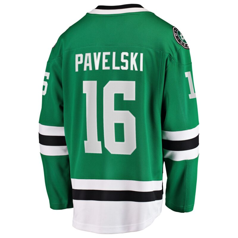 Joe Pavelski Dallas Stars Breakaway Home Player Jersey - Kelly Green - Image 3