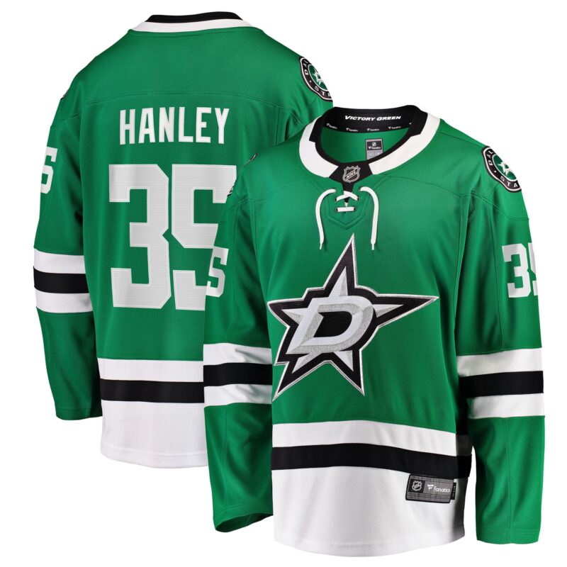 Joel Hanley Dallas Stars Breakaway Player Jersey - Kelly Green