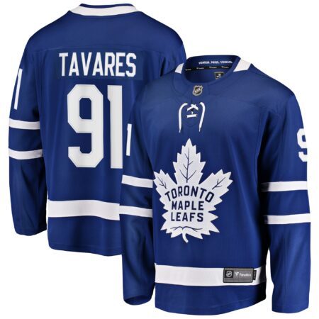 John Tavares Toronto Maple Leafs Home Premier Breakaway Player Jersey - Blue