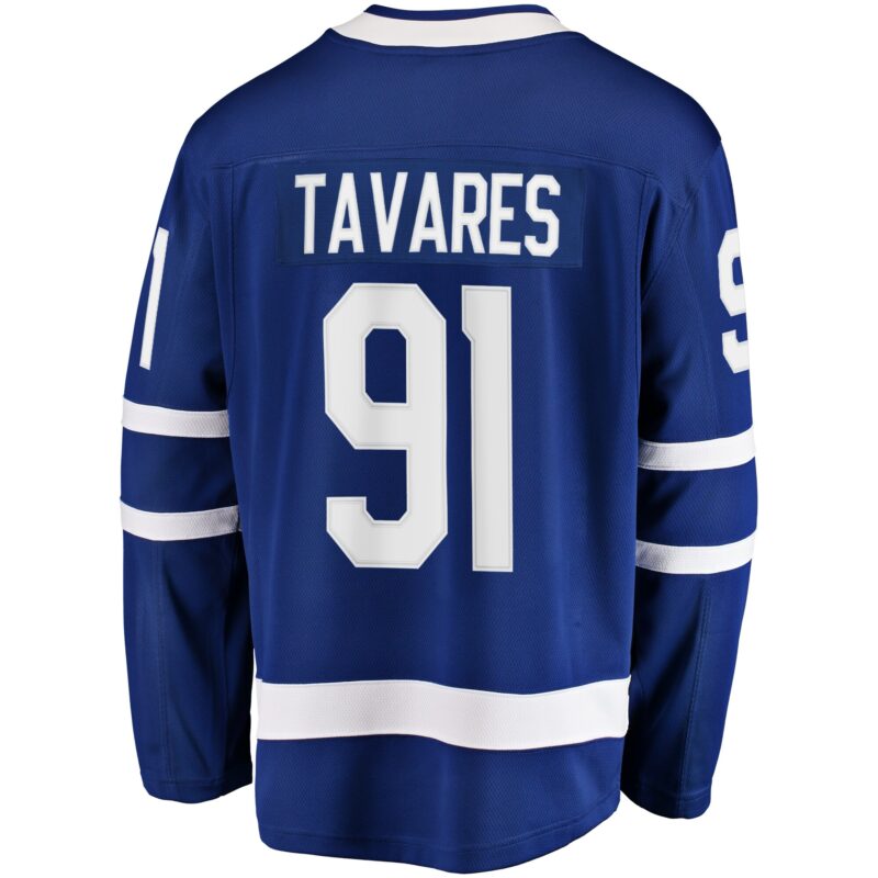 John Tavares Toronto Maple Leafs Home Premier Breakaway Player Jersey - Blue - Image 3