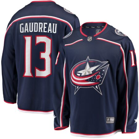 Johnny Gaudreau Columbus Blue Jackets Breakaway Player Jersey - Navy
