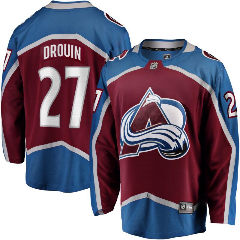 Jonathan Drouin Colorado Avalanche Home Breakaway Jersey - Maroon
