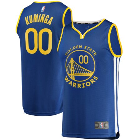 Jonathan Kuminga Golden State Warriors Fast Break Jersey - Icon Edition - Royal