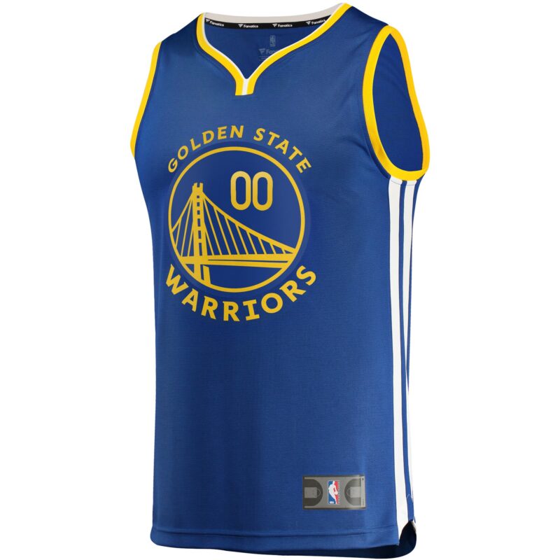 Jonathan Kuminga Golden State Warriors Fast Break Jersey - Icon Edition - Royal - Image 2