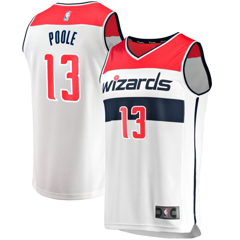 Poole Washington Wizards Fast Break Player Jersey - Association - White