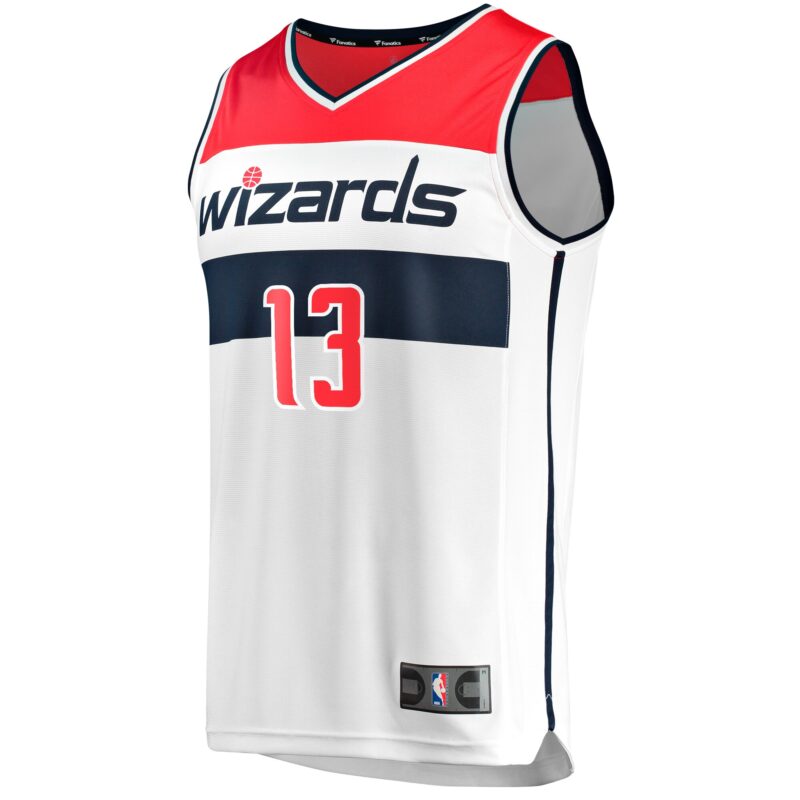 Poole Washington Wizards Fast Break Player Jersey - Association - White - Image 2