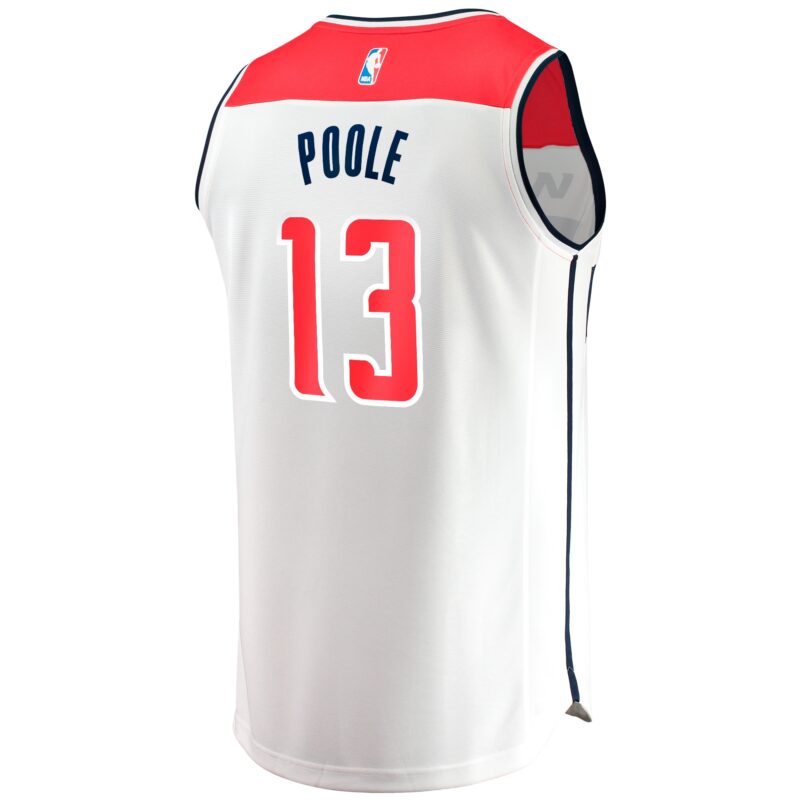 Poole Washington Wizards Fast Break Player Jersey - Association - White - Image 3