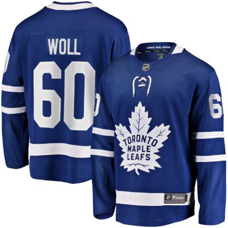 Joseph Woll Toronto Maple Leafs Home Premier Breakaway Player Jersey - Blue