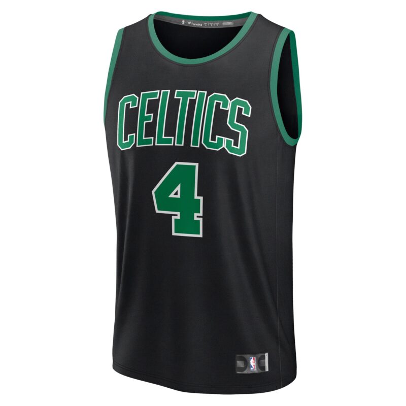 Jrue Holiday Boston Celtics Fast Break Player Jersey - Statement Edition - Black - Image 2