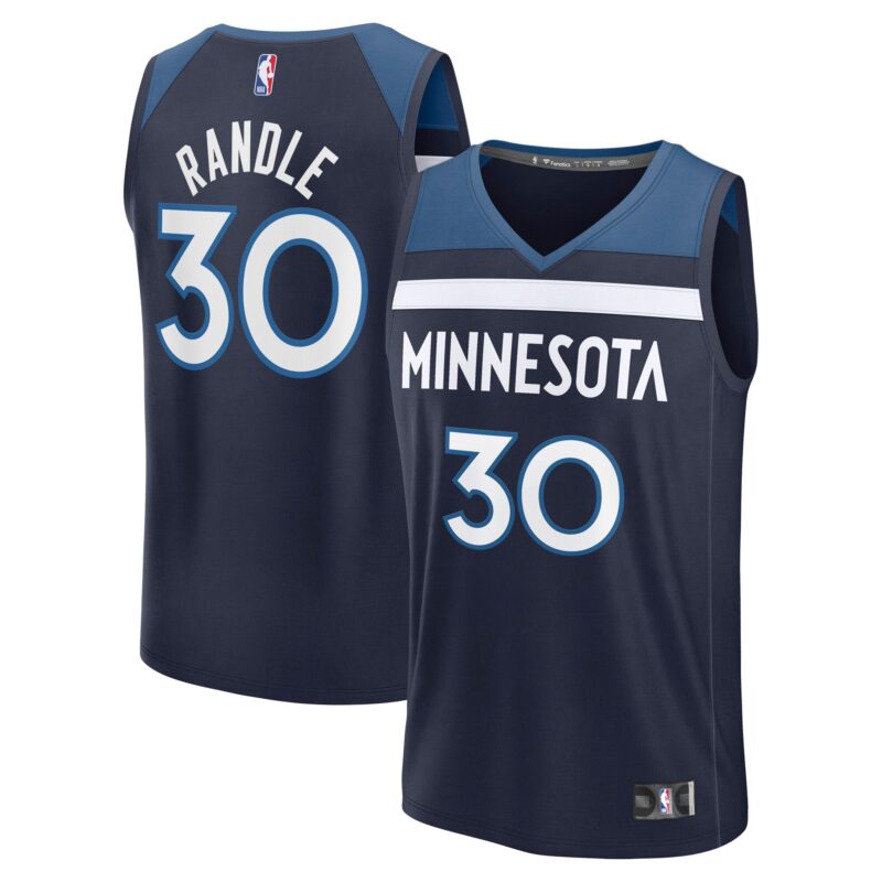 Julius Randle Minnesota Timberwolves Fast Break Player Jersey - Icon Edition - Navy
