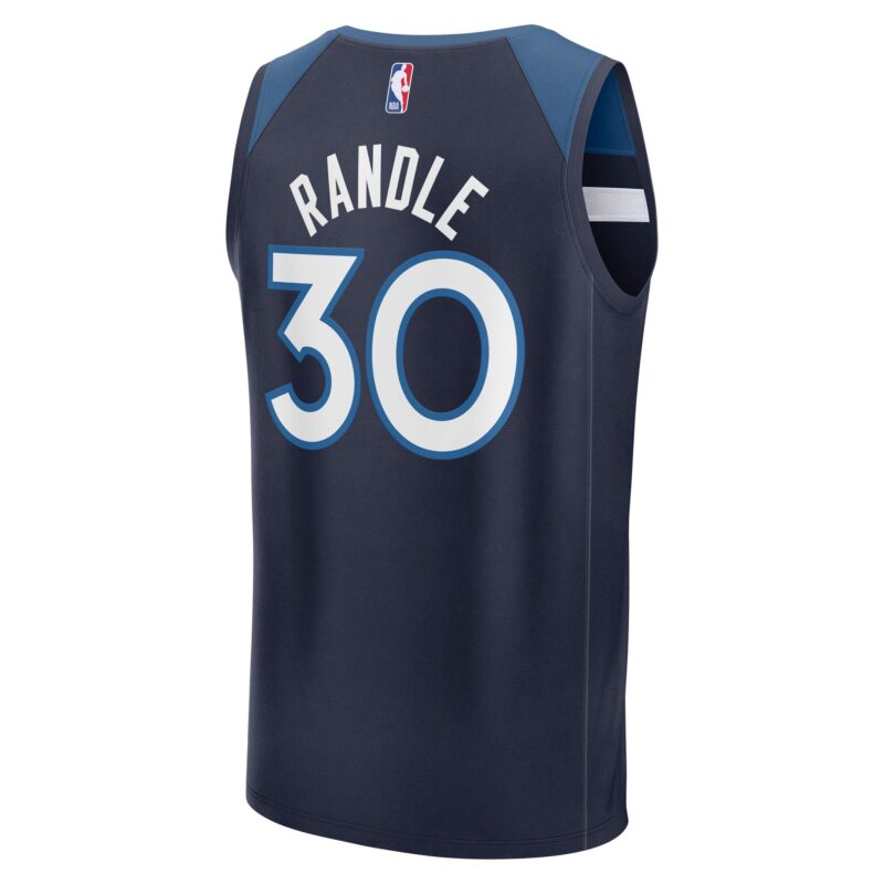Julius Randle Minnesota Timberwolves Fast Break Player Jersey - Icon Edition - Navy - Image 3