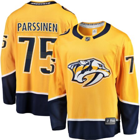 Juuso Parssinen Nashville Predators Home Breakaway Jersey - Gold