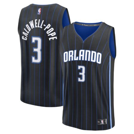 Kentavious Caldwell-Pope Orlando Magic Fast Break Player Jersey - Icon Edition - Black