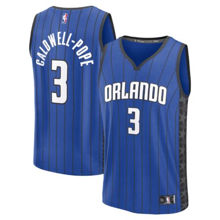 Kentavious Caldwell-Pope Orlando Magic Fast Break Player Jersey - Statement Edition - Blue