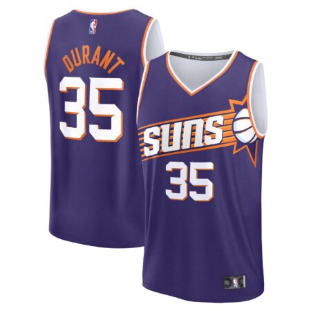 Kevin Durant Phoenix Suns Fast Break Player Jersey - Icon Edition - Purple