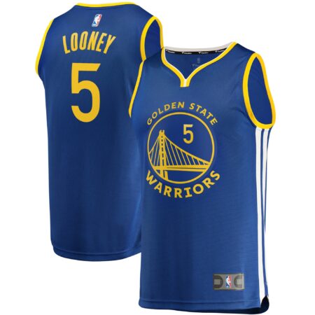 Kevon Looney Golden State Warriors Fast Break Player Team Jersey - Icon Edition - Royal