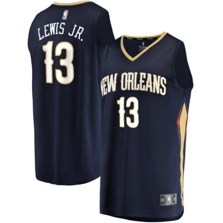 Kira Lewis Jr. New Orleans Pelicans Fast Break Jersey Navy - Icon Edition