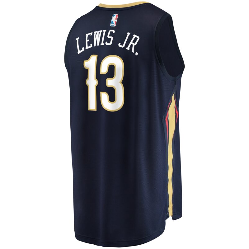 Kira Lewis Jr. New Orleans Pelicans Fast Break Jersey Navy - Icon Edition - Image 3