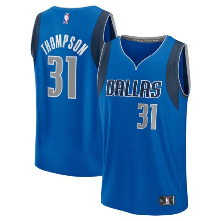 Klay Thompson Dallas Mavericks Fast Break Player Jersey - Icon Edition - Blue
