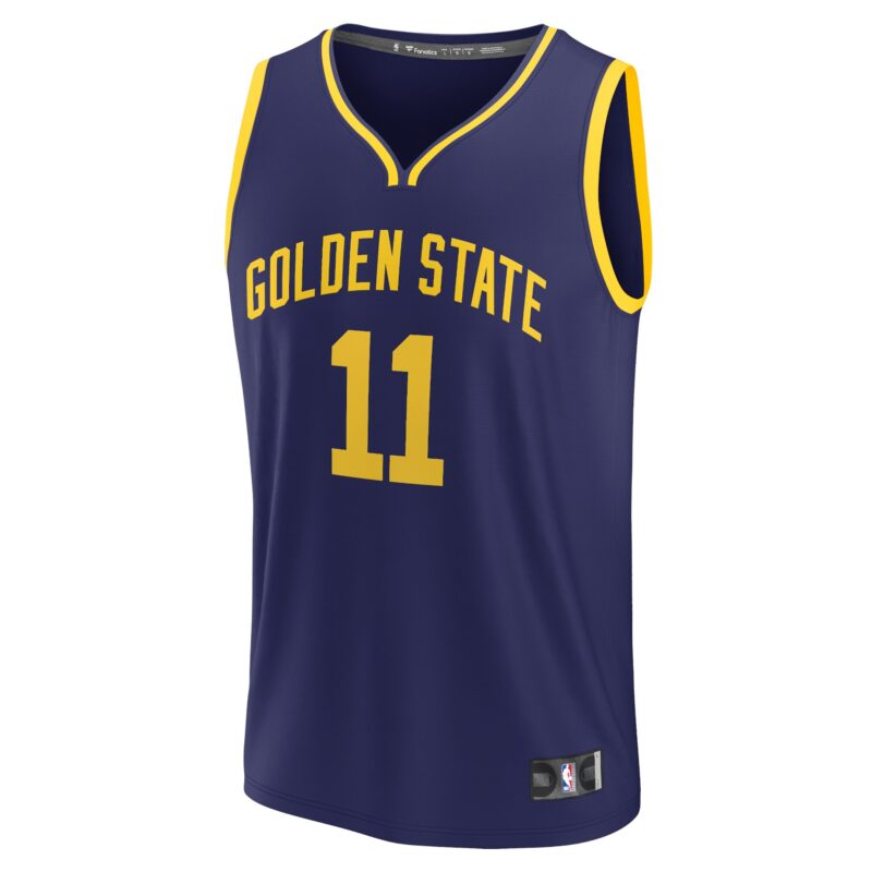 Klay Thompson Golden State Warriors Fast Break Player Jersey - Statement Edition - Navy - Image 2