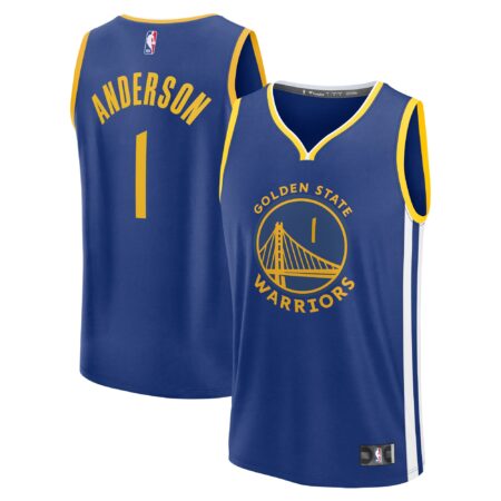 Kyle Anderson Golden State Warriors Fast Break Player Jersey - Icon Edition - Royal