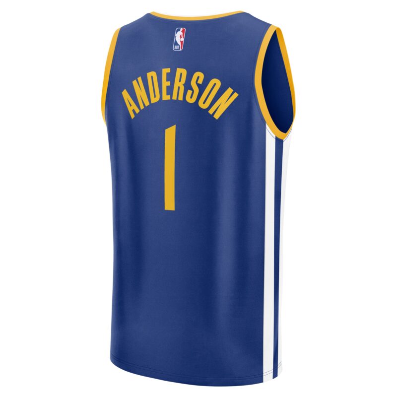 Kyle Anderson Golden State Warriors Fast Break Player Jersey - Icon Edition - Royal - Image 3