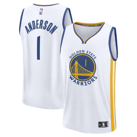 Kyle Anderson Golden State Warriors Fast Break Player Jersey - Association Edition - White