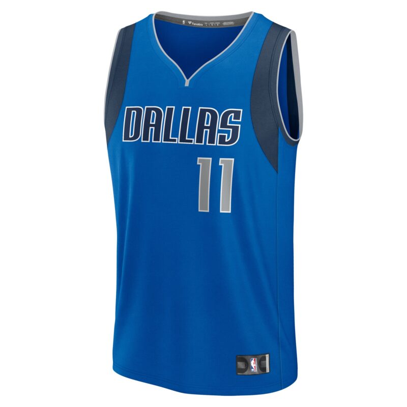 Kyrie Irving Dallas Mavericks Fast Break Player Jersey - Icon Edition - Blue - Image 2