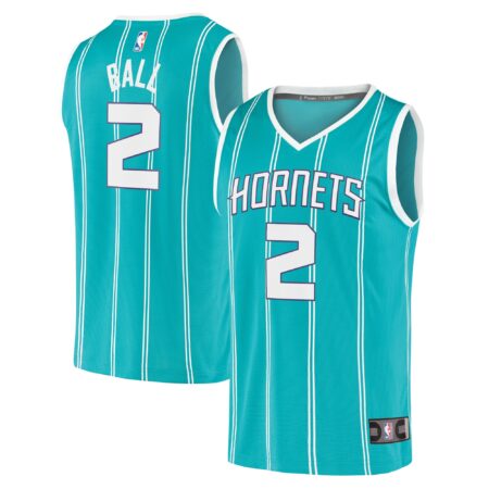 LaMelo Ball Charlotte Hornets Fast Break Jersey Teal - Icon Edition