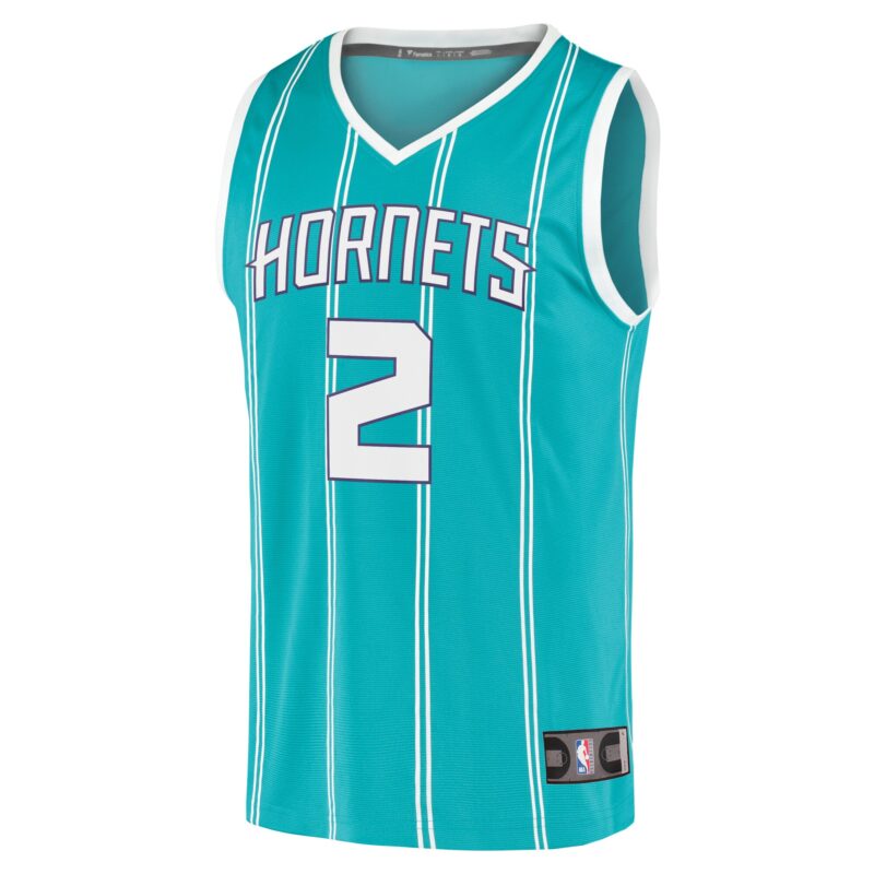 LaMelo Ball Charlotte Hornets Fast Break Jersey Teal - Icon Edition - Image 2