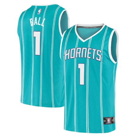 LaMelo Ball Charlotte Hornets Fast Break Jersey - Icon Edition - Teal
