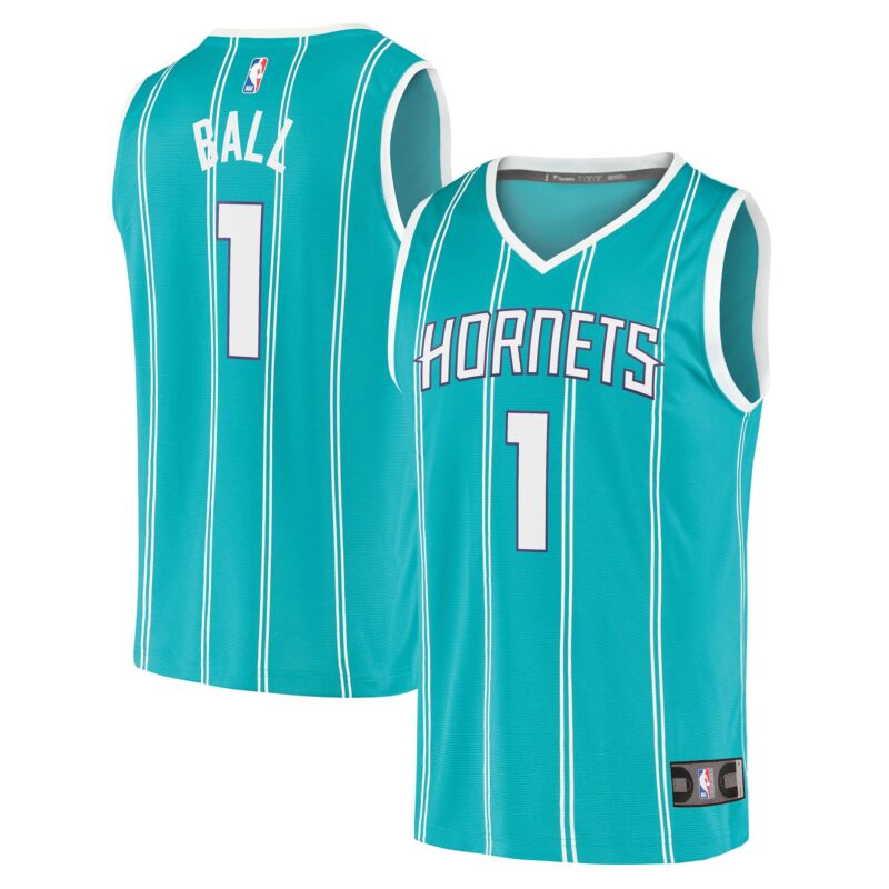LaMelo Ball Charlotte Hornets Fast Break Jersey - Icon Edition - Teal