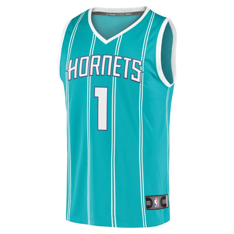 LaMelo Ball Charlotte Hornets Fast Break Jersey - Icon Edition - Teal - Image 2