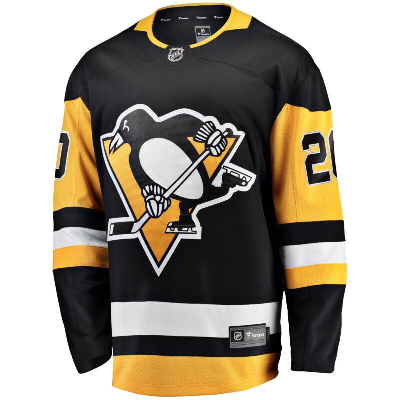 Lars Eller Pittsburgh Penguins Home Breakaway Jersey - Black - Image 2